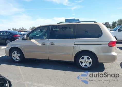 2001 Honda Odyssey Ex z USA, uszkodzony, nr VIN 2HKRL18661H572031